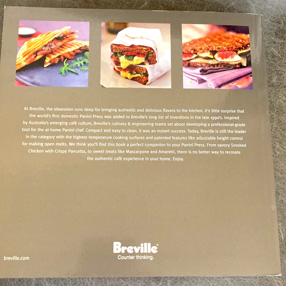 Panini Cookbook by Jo McAuley - Picture 7 of 7